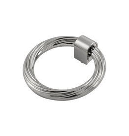 Belwith Keeler Sybil Ring Pull Satin Nickel - 2 7/8 in