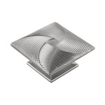 Belwith Keeler Tempest Knob Satin Nickel - 3 1/2 in