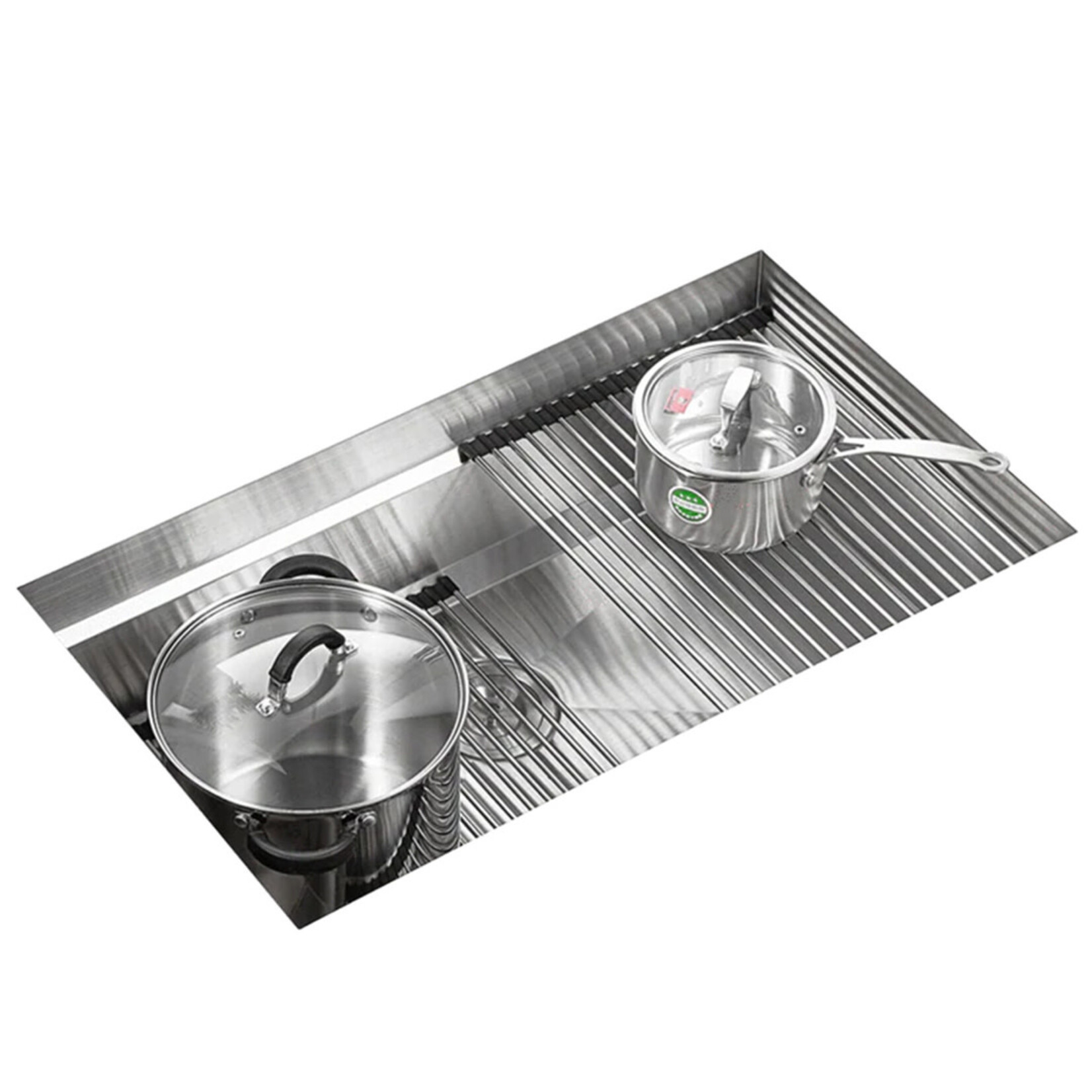 Pearl CUVI Stainless Steel Stainless Steel Kitchen Sink