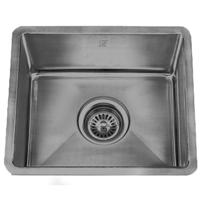 Pearl GOTHAM - TR Lupo Grey Stainless Steel Kitchen Sink