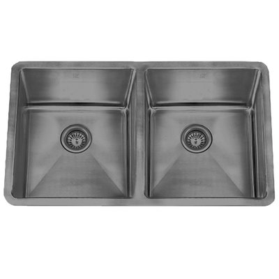 Pearl GOTHAM - ER Lupo Grey Stainless Steel Kitchen Sink