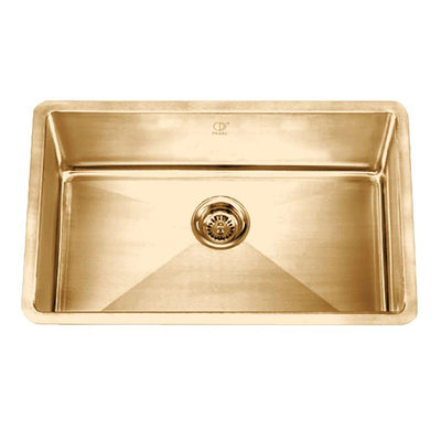 Pearl NALA - PDR Champagne Gold Stainless Steel Kitchen Sink