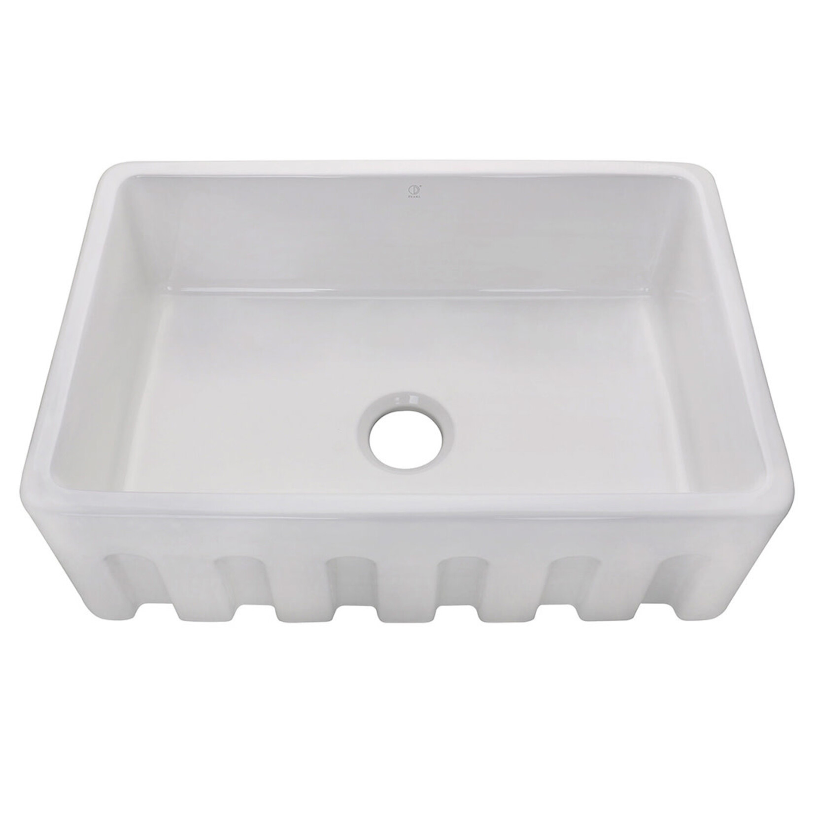 Pearl KINGSTON Metro White Fireclay Ceramic Kitchen Sink