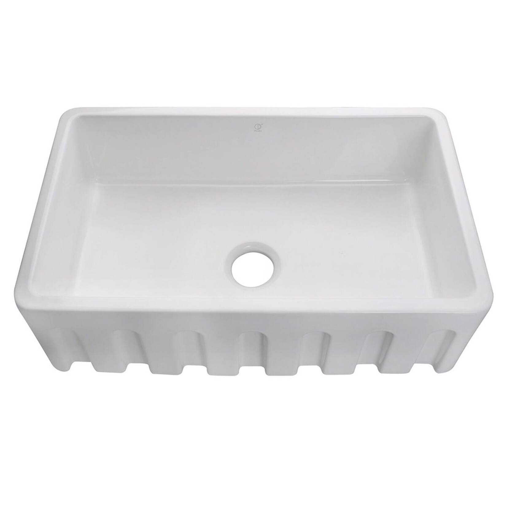 Pearl KINGSTON Metro White Fireclay Ceramic Kitchen Sink