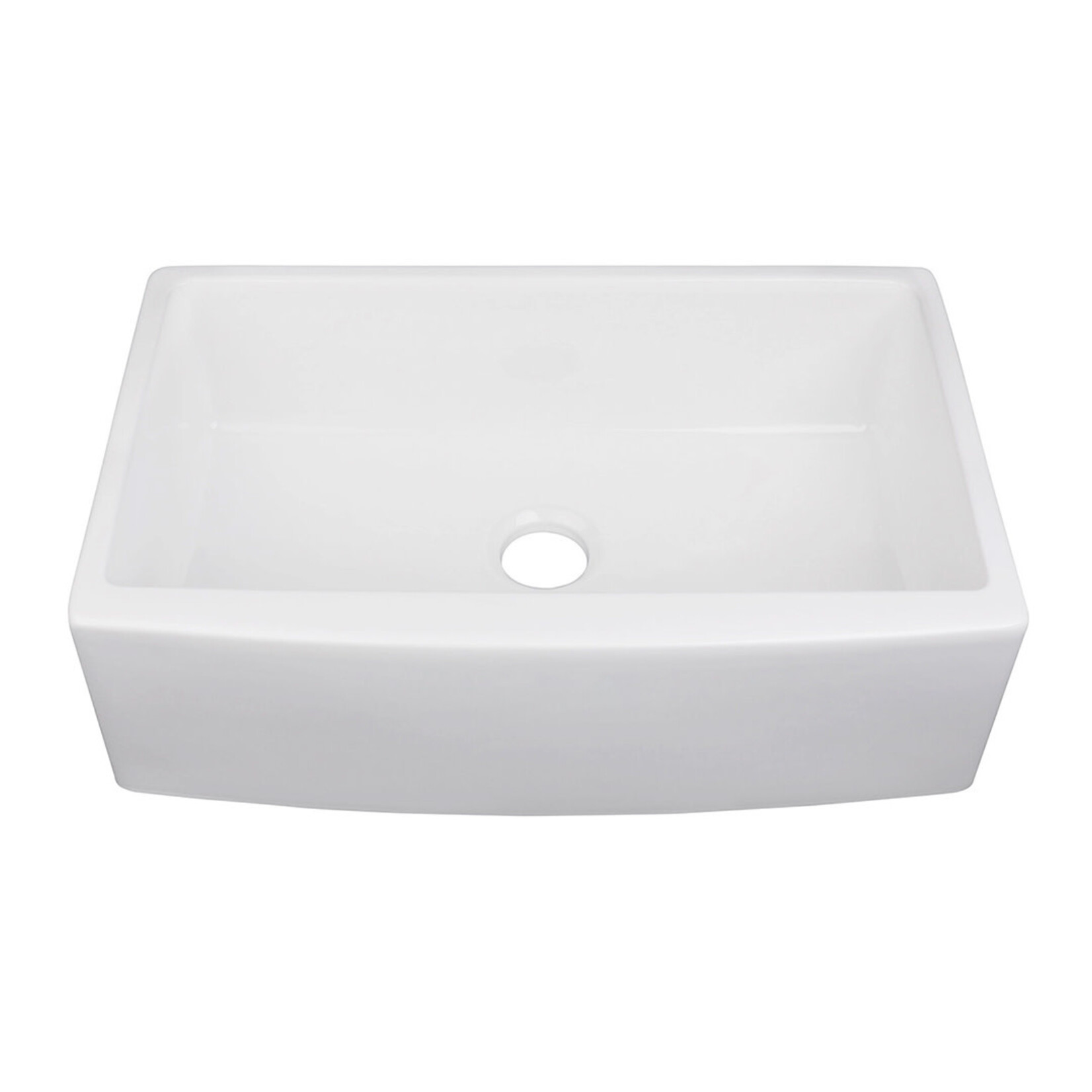 Pearl KINGSTON Metro White Fireclay Ceramic Kitchen Sink