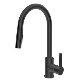 Pearl DAMIEN - I Matte Black Brass Kitchen Faucet