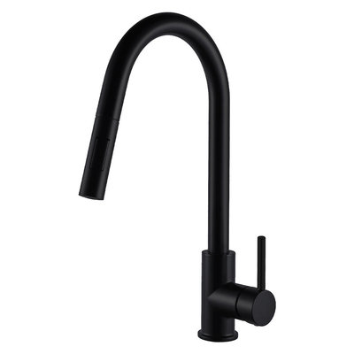 Pearl DAMIEN - II Matte Black Brass Kitchen Faucet