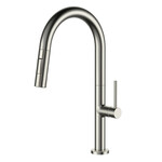Pearl LENNOX - II Brushed Nickel Brass Kitchen Faucet