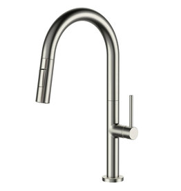 Pearl LENNOX - II Brushed Nickel Brass Kitchen Faucet