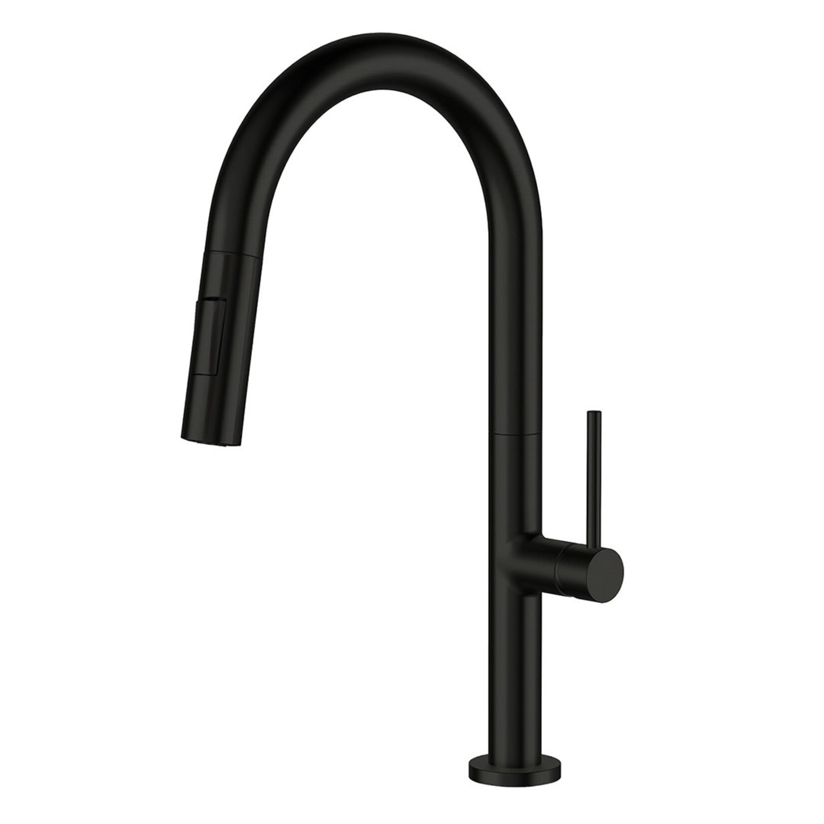 Pearl LENNOX Matte Black Brass Kitchen Faucet