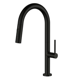 Pearl LENNOX - II Matte Black Brass Kitchen Faucet