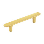 Hickory Hardware Maven Pull Brushed Golden Brass - 3 3/4 in