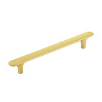 Hickory Hardware Maven Pull Brushed Golden Brass - 6 5/16 in