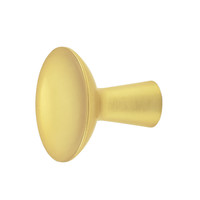 Maven Hook Brushed Golden Brass - 2 5/16 in