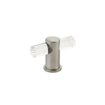 Schaub Lumiere T-Knob Clear Acrylic - 2 in
