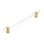 Schaub Lumiere Appliance Pull Clear Acrylic - 12 in