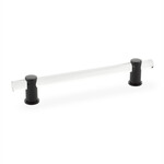 Schaub Lumiere Pull Clear Acrylic - 6 in