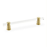 Schaub Lumiere Pull Clear Acrylic - 6 in