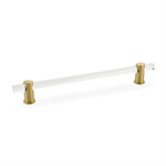 Schaub Lumiere Pull Clear Acrylic - 8 in
