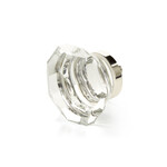 Schaub City Lights Faceted Dome Knob Glass - 1 3/4 in