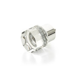 Schaub City Lights Round Multi-Sided Knob Glass - 1 1/8 in