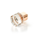 Schaub City Lights Round Multi-Sided Knob Glass - 1 1/8 in