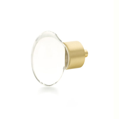 Schaub City Lights Oval Knob Glass - 1 3/4 in