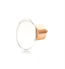 Schaub City Lights Oval Knob Glass - 1 3/4 in