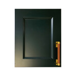 Montresor 45° Bevel Cabinet Door - Black Forest Green