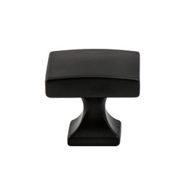 Berenson Epoch Edge Knob Matte Black - 1 3/8 in