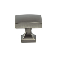 Epoch Edge Knob Vintage Nickel - 1 3/8 in