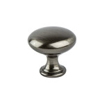 Berenson Euro Moderno Knob Brushed Black Nickel - 1 1/8 in