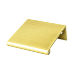Berenson Canadiana Glacier Edge Pull Brushed Brass - 1 1/4 in