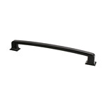 Berenson Hearthstone Appliance Pull Matte Black - 12 in