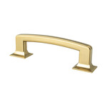 Berenson Hearthstone Pull Modern Brushed Gold - 3 3/4 in