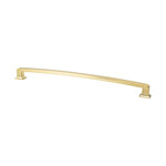 Berenson Hearthstone Appliance Pull Modern Brushed Gold - 18 in