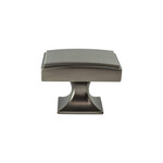 Berenson Hearthstone Knob Vintage Nickel - 1 9/16 in