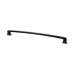 Berenson Hearthstone Appliance Pull Matte Black - 18 in