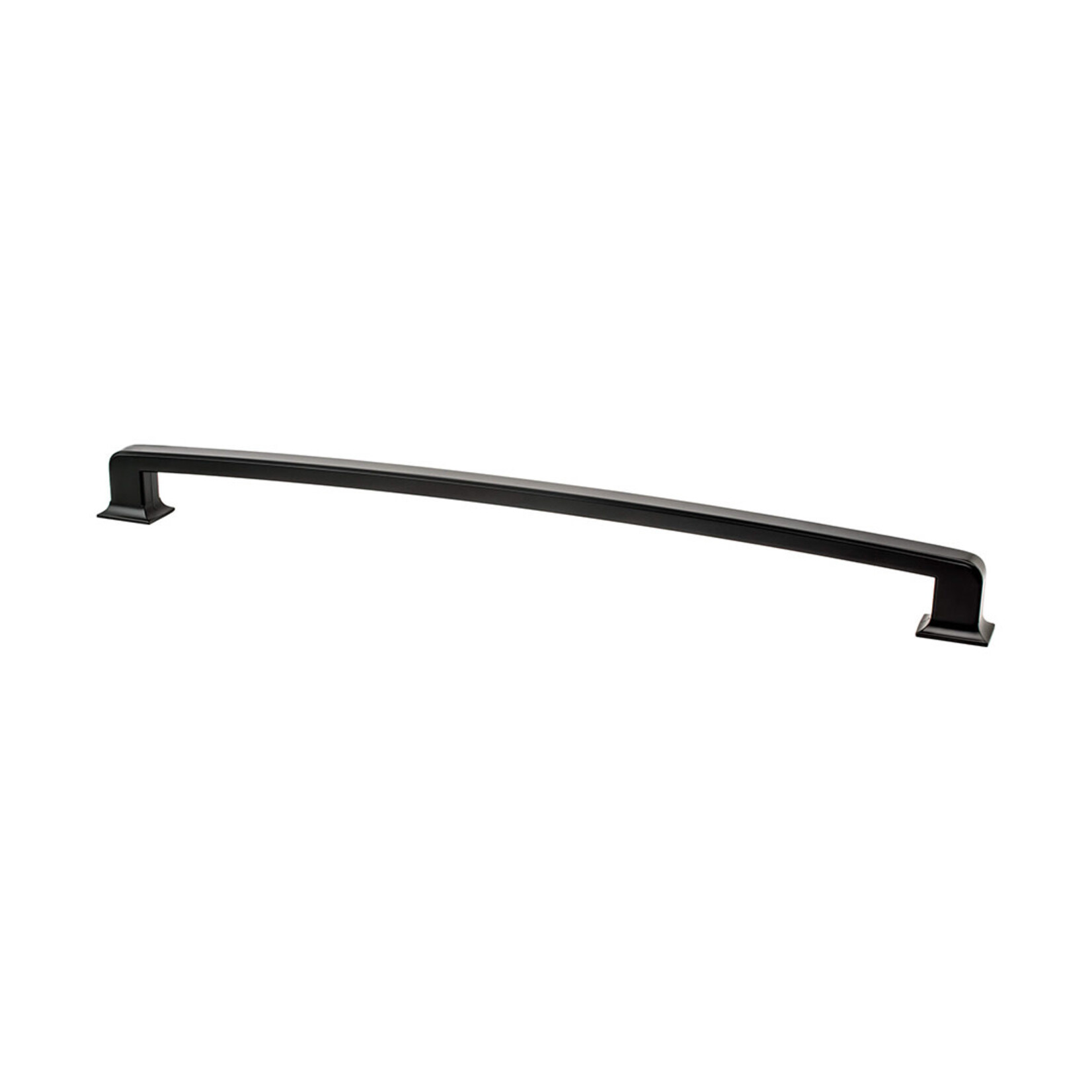Berenson Hearthstone Appliance Pull Matte Black - 18 in