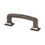 Berenson Hearthstone Pull Weathered Verona Bronze - 3 in