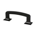 Berenson Hearthstone Pull Matte Black - 3 in