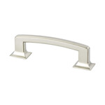 Berenson Hearthstone Pull Brushed Nickel - 3 3/4 in