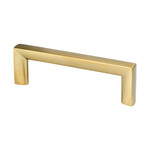Berenson Metro Pull Modern Brushed Gold - 3 3/4 in