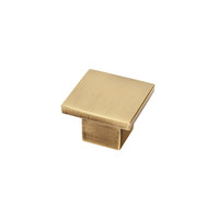 Muskoka Knob Brushed Brass - 1 9/16 in