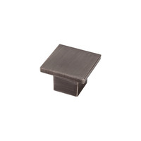 Muskoka Knob Graphite - 1 9/16 in