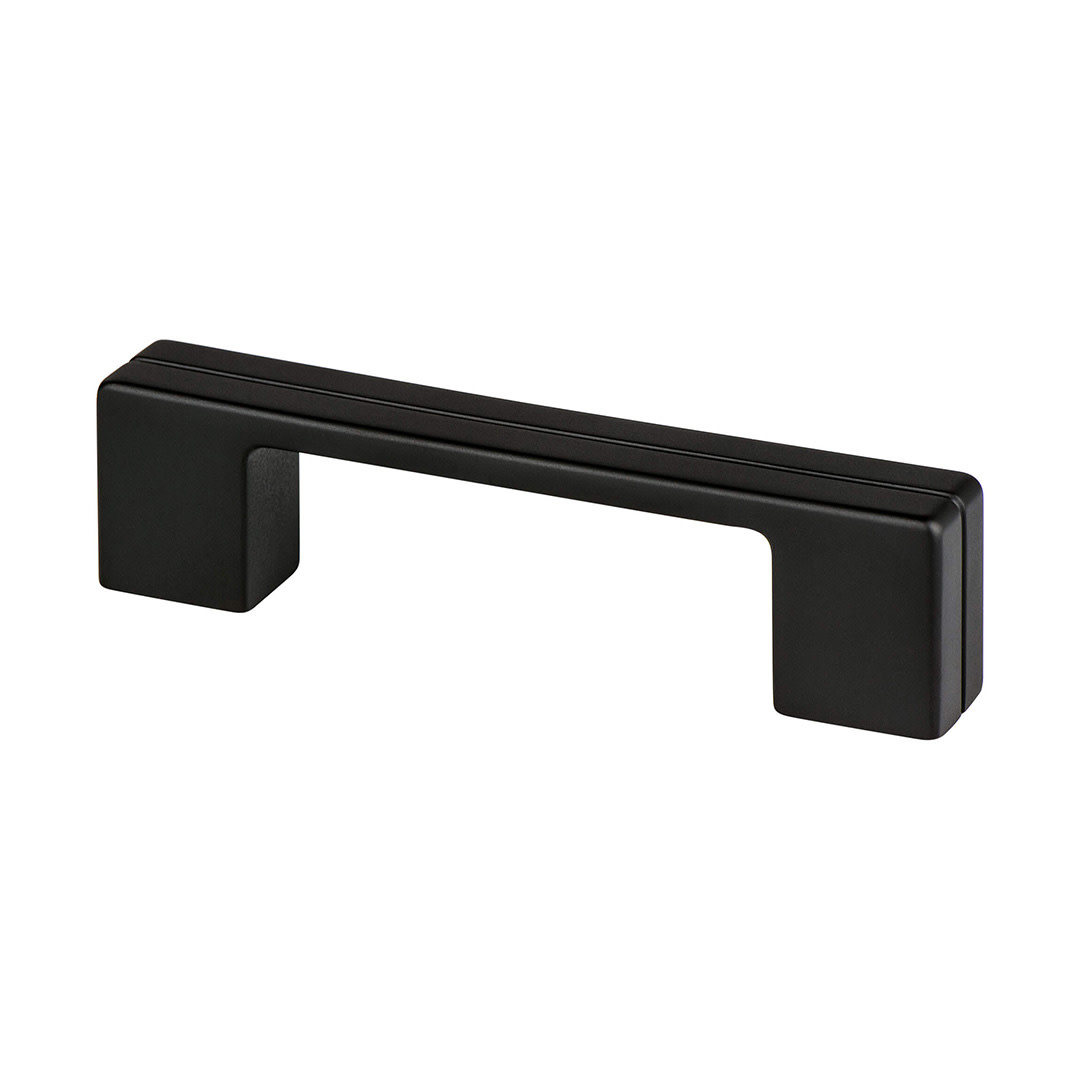 Shadow Line Pulls Skyline Pull Matte Black - 3 in and 3 3/4 in - Handles & More Hardware Ltd.