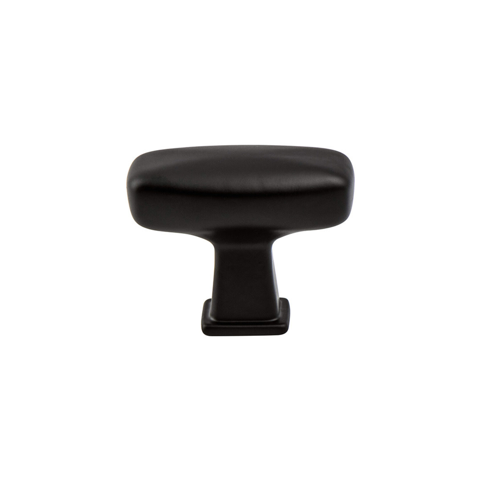 Berenson Subtle Surge Knob Matte Black - 1 9/16 in