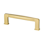 Berenson Subtle Surge Pull Modern Brushed Gold - 3 3/4 in