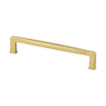 Berenson Subtle Surge Pull Modern Brushed Gold - 6 5/16 in