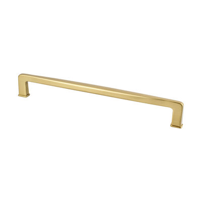 Berenson Subtle Surge Pull Modern Brushed Gold - 8 13/16 in